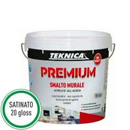PREMIUM SMALTO ALL'ACQUA SATINATO BIANCO LT.4