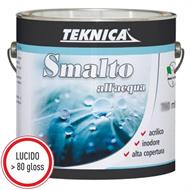 SMALTO AD ACQUA BIANCO LUCIDO LT.2,5