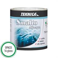 SMALTO AD ACQUA BIANCO OPACO ML.750