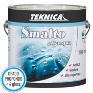 SMALTO AD ACQUA BIANCO OPACO PROFONDO LT.2,5