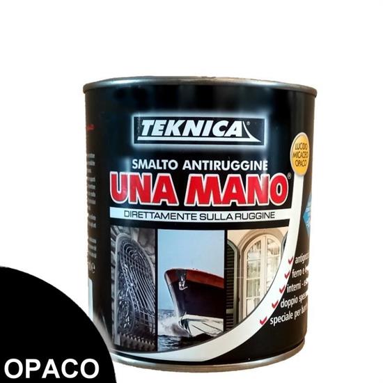 UNAMANO SMALTO NERO OPACO ML.750