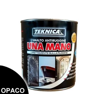 UNAMANO SMALTO NERO OPACO ML.750