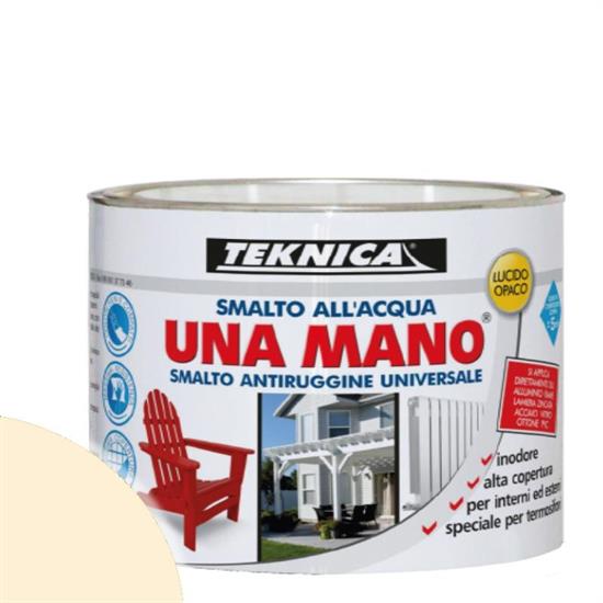 UNAMANO SMALTO ACQUA AVORIO LUCIDO ML.500