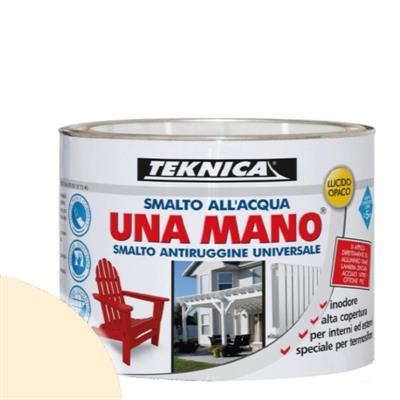 UNAMANO SMALTO ACQUA AVORIO LUCIDO ML.500
