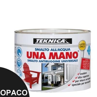 UNAMANO SMALTO ACQUA NERO OPACO ML.500