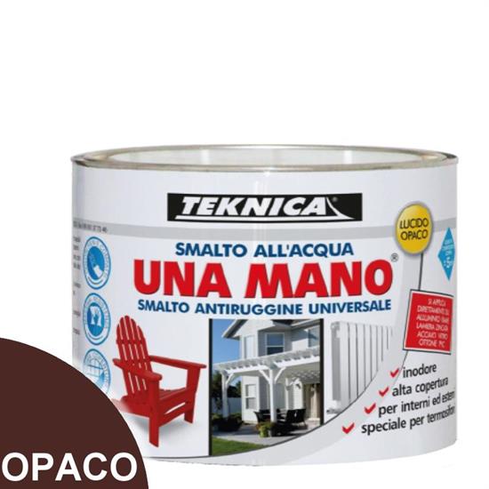 UNAMANO SMALTO ACQUA MARRONE OPACO ML.500