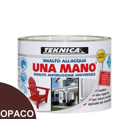 UNAMANO SMALTO ACQUA MARRONE OPACO ML.500