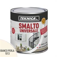 SMALTO UNIVERSALE BIANCO PERLA LUCIDO RAL1013 ML.750