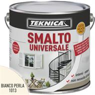 SMALTO UNIVERSALE BIANCO PERLA LUCIDO RAL1013 LT.2,5