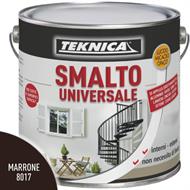 SMALTO UNIVERSALE MARRONE LUCIDO RAL8017 LT.2,5