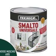 SMALTO UNIVERSALE VERDE MUSCHIO LUCIDO RAL6005 ML.750