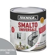 SMALTO UNIVERSALE GRIGIO FINESTRA LUCIDO RAL7040 ML.750