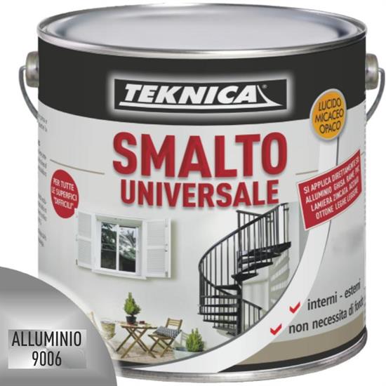 SMALTO UNIVERSALE ALLUMINIO RAL9006 LT.2,5