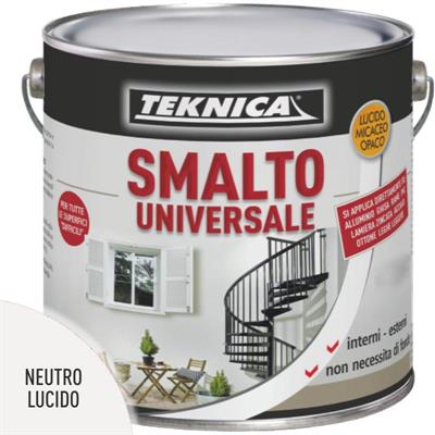 SMALTO UNIVERSALE LEGANTE NEUTRO LUCIDO LT.2,5