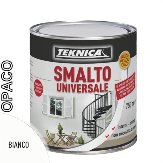 SMALTO UNIVERSALE BIANCO OPACO ML.750