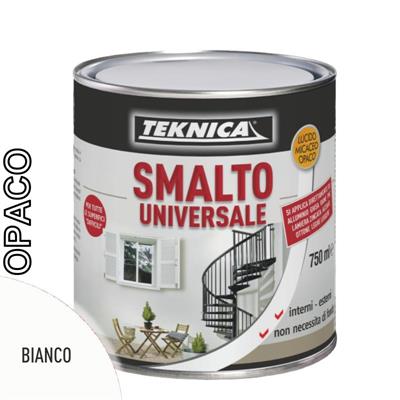 SMALTO UNIVERSALE BIANCO OPACO ML.750