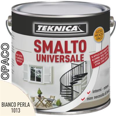 SMALTO UNIVERSALE BIANCO PERLA OPACO RAL1013 LT.2,5