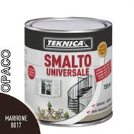 SMALTO UNIVERSALE MARRONE OPACO RAL8017 ML.750