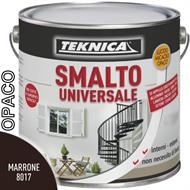 SMALTO UNIVERSALE MARRONE OPACO RAL8017 LT.2,5