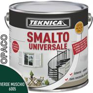SMALTO UNIVERSALE VERDE MUSCHIO OPACO RAL6005 LT.2,5