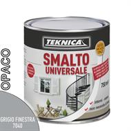 SMALTO UNIVERSALE GRIGIO FINESTRA OPACO RAL7040 ML.750