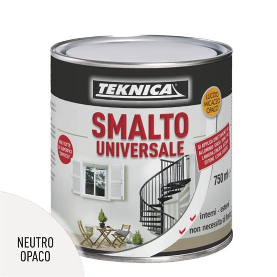 SMALTO UNIVERSALE LEGANTE NEUTRO OPACO ML.750