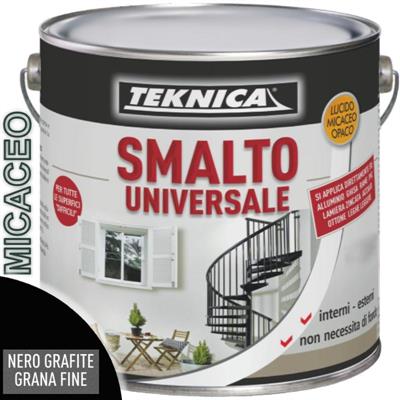 SMALTO UNIVERSALE NERO GRAFITE MICACEO G.F. LT.2,5