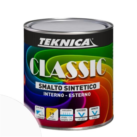 CLASSIC SMALTO BIANCO LUCIDO ML.750