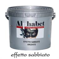 SABBIATO METALLIZZATO ARGENTO LT.2,5