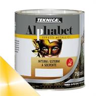 ALPHABET ORO RICCO PALLIDO SOLVENTE ESTERNI ML.750
