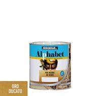 ALPHABET ORO DUCATO ACQUA INTERNI ML.125