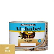 ALPHABET ORO RICCO ACQUA INTERNI ML.375