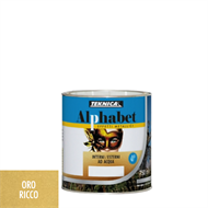 ALPHABET ORO RICCO ACQUA ESTERNI ML.125