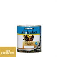 ALPHABET ORO RICCO PALLIDO ACQUA ESTERNI ML.125