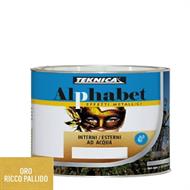 ALPHABET ORO RICCO PALLIDO ACQUA ESTERNI ML.375