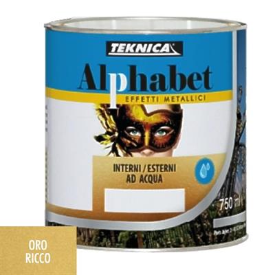 ALPHABET ORO RICCO ACQUA ESTERNI ML.750