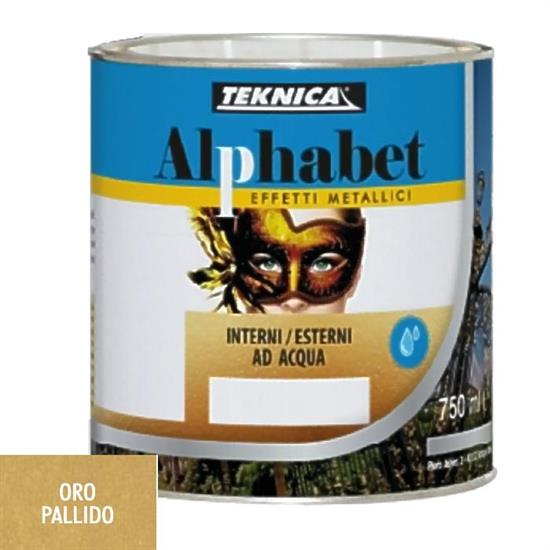 ALPHABET ORO PALLIDO ACQUA ESTERNI ML.750