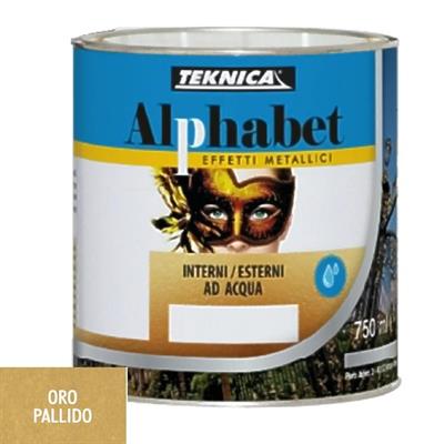 ALPHABET ORO PALLIDO ACQUA ESTERNI ML.750