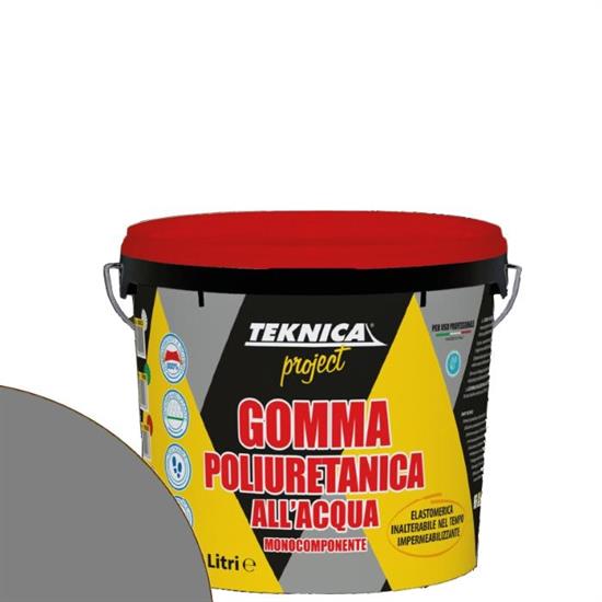 GOMMA POLIURETANICA GRIGIA LT.4