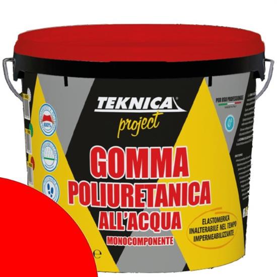 GOMMA POLIURETANICA ROSSA LT.13