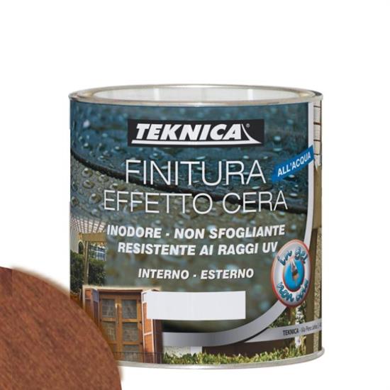FINITURA CERATA ALL'ACQUA NOCE SCURO ML.750