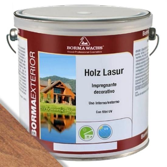HOLZ LASUR IMPREGNANTE NOCE CHIARO LT.2,5