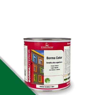 BORMA COLOR VERDE FOGLIA LUCIDO RAL6002 ML.125