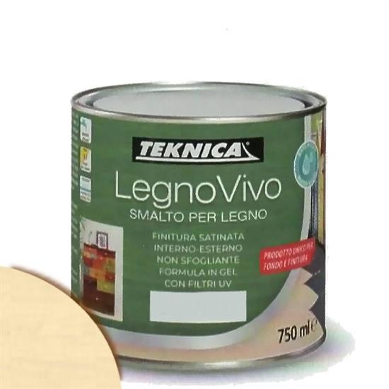 LegnoVivo smalto ad acqua avorio ML.750