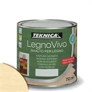 LegnoVivo smalto ad acqua avorio ML.750