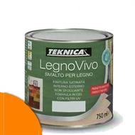 LegnoVivo smalto ad acqua arancio ML.750