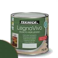 LegnoVivo smalto ad acqua verde foresta ML.750