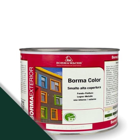 BORMA COLOR VERDE ABETE LUCIDO RAL6009 ML.375