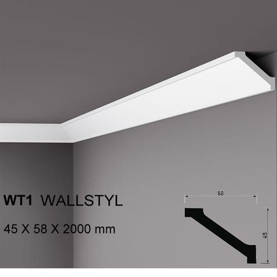 WALLSTYLWT1 CORNICE HDPS MT.2 45x58 cf.50 mt.