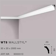 WALLSTYLWT8 CORNICE HDPS MT.2 20x30 cf.80 mt.